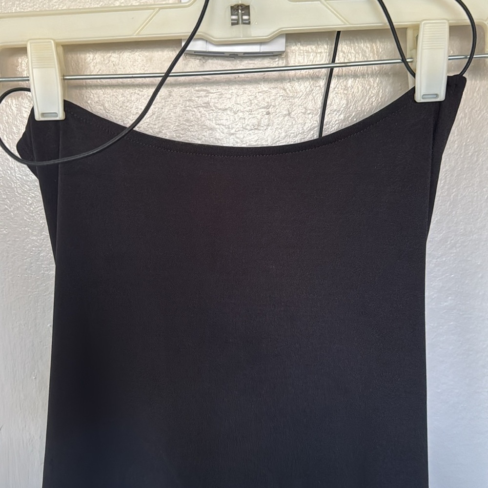 Mini string black dress - Picture 3 of 4